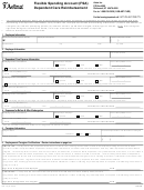 Fillable 2010 Flexible Spending Account (Fsa) Dependent Care Reimbursement Form Printable pdf
