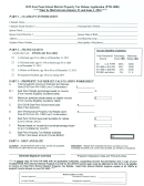 Property Tax Rebate Application
