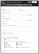 Church School Registration Form