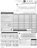 Combined Excise Tax Return Form - Washington State Department Of Revenue - 2013