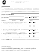 Form Dc5-601a - 2015 Volunteer Application Form