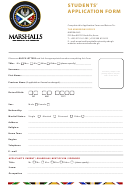 Students' Application Form