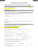 Fillable Prior Creditable State Service Verification Form Printable pdf