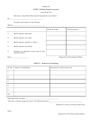Form 12 Part I - Ballot Paper Account
