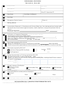 Ccl Form 256 - Personnel Records