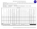Nasa Counting Study Reporting Form