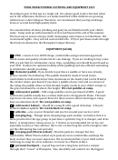 Pioneer Clothing And Equipment List Printable pdf