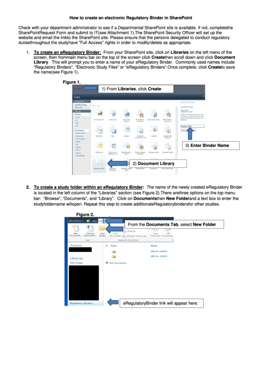 How To Create An Electronic Regulatory Binder In Sharepoint Printable pdf