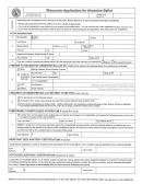 Gab-121 - Wisconsin Application For Absentee Ballot