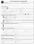 Form Gab-121 - Wisconsin Application For Absentee Ballot