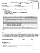 Health Form 102a - Allergy/anaphylaxis Action Plan