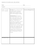 Product Work Log (example)