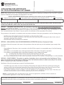 Form Mv-217 - Application For Certificate Of Title After Default By Owner - Pennsylvania Department Of Transportation