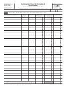Schedule D-1 (form 1040) - Continuation Sheet For Schedule D - 2005
