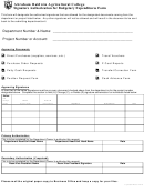 Signature Authorization For Budgetary Expenditures Form