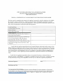 City Of Philadelphia Tax And Regulatory Status And Clearance Statement For Applicants