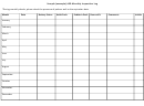 Sample (example) Aed Monthly Inspection Log
