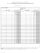After Client/end Of Day/weekly Pedicure Equipment Cleaning And Disinfecting Log Template