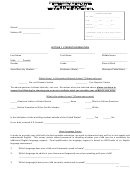 Student Enrollment Form (elementary School Or Middle School)
