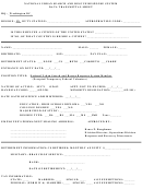 Data Transmittal Sheet - National Urban Search And Rescue Response System