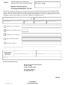 Form 04415 - Adult Information Change/addition Form