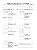 Sample - Daily Pre-trip School Bus Inspection Form