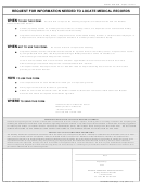 Na Form 13042 - Request For Information Needed To Locate Medical Records