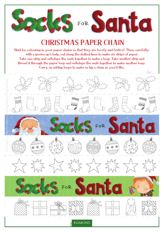 Socks For Santa Christmas Activity Book Printable pdf