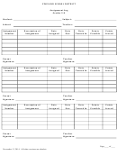 Assignment Log (grades 3-8)