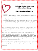 Valentine Holder Project Activity Set