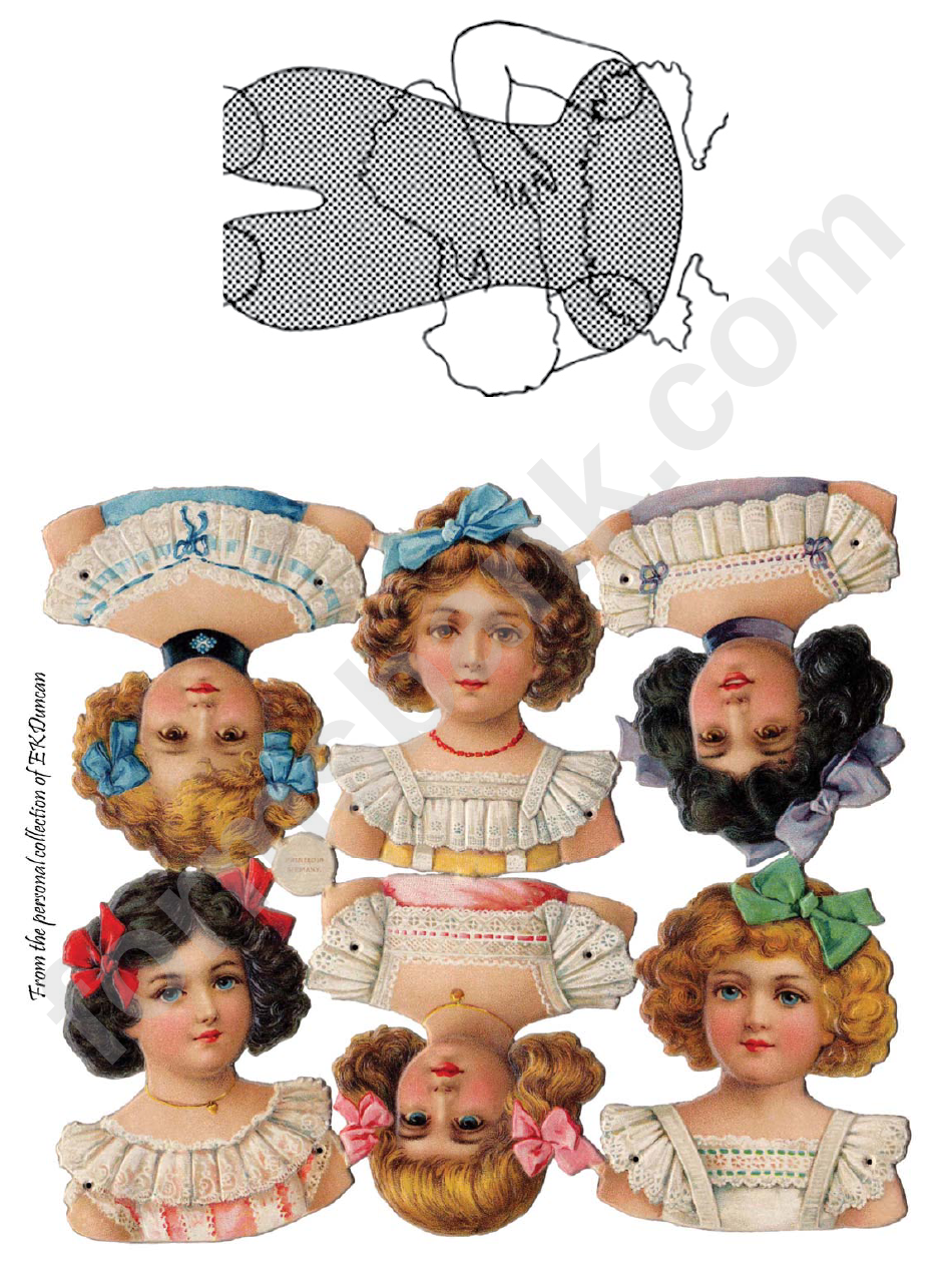 Victorian Paper Dolls