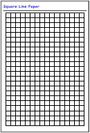 Square Line Paper