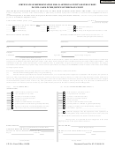 Fillable Certificate Of Representation For An Artificial Entity Or Public Body Printable pdf