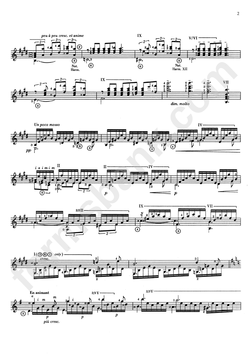 Claude Debussy - Clair De Lune Sheet Music