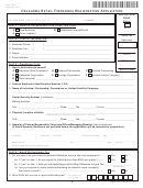 Fillable Form 40003 - Oklahoma Retail Fireworks Registration Application Printable pdf
