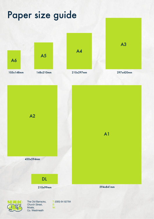 Top 23 Paper Size Chart Templates Free To Download In PDF Format