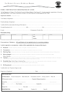 Form 1 Certificate Of Registration Of A Dog