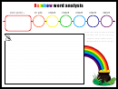 Rainbow Word Analysis