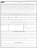 Fillable Epa Form 3520-1 - U.s. Environmental Protection Agency Declaration Form - 2001 Printable pdf
