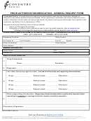 Prior Authorization Medication - General Request Form - Coventy Health Care