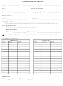 Typhoon Submission Form