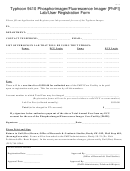 Lab/user Registration Form