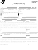 Hamden/north Haven Ymca Typhoon Swim Team Registration Form