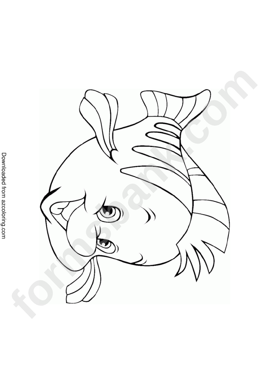James (The Little Mermaid) Coloring Sheets