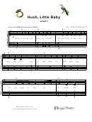 Hush, Little Baby - G Major