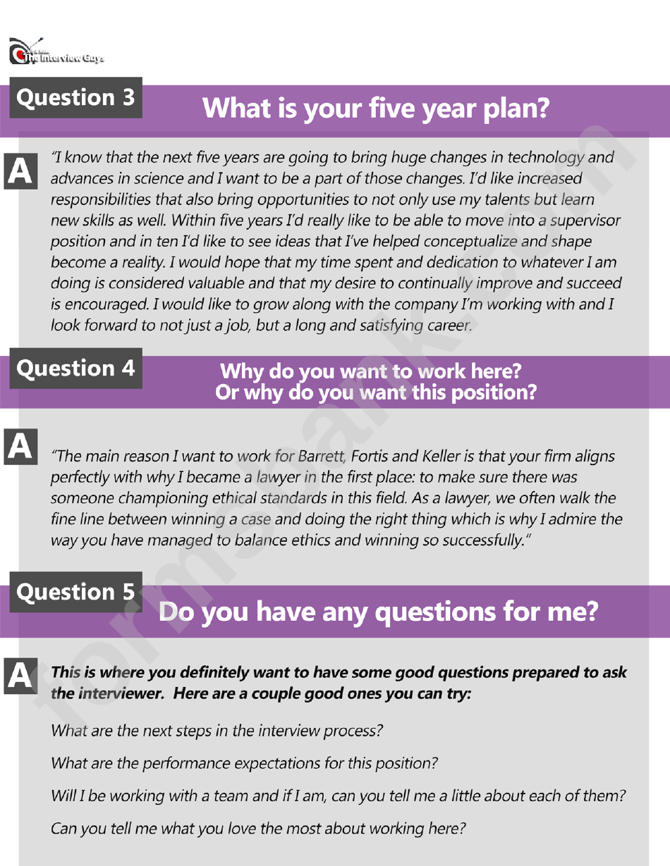 Phone Interview Cheat Sheet