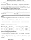 Form Ct-hr-7c - Request For Schedule Change Under The Voluntary Schedule Reduction Program (vsrp) - Connecticut