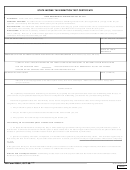 Dd Form 2058 - 1, State Income Tax Exemption Test Certificate