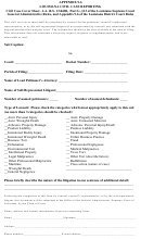 Louisiana Civil Case Reporting Information Sheet