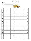 Bus Seating Chart